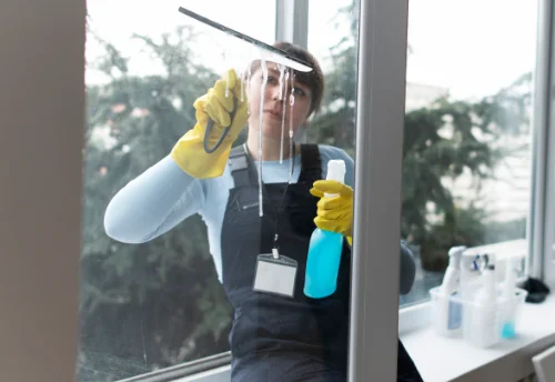 Nettoyage de vitres intérieures et extérieures à Saint-Fraigne